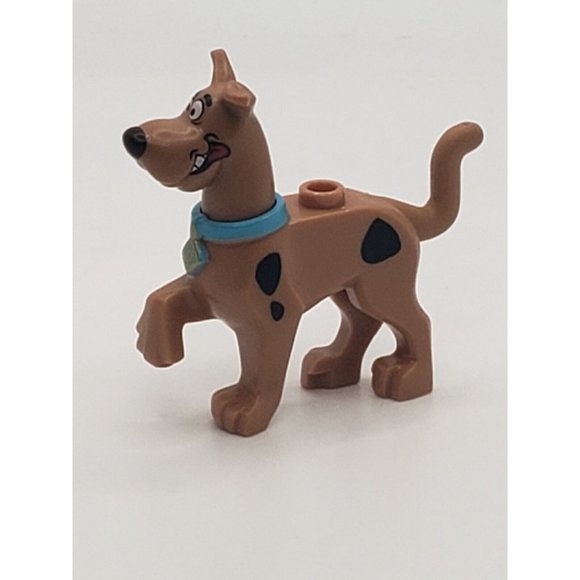 Lego Scooby-Doo Dog 75904 Walking W/ Medium Azure Collar Minifigure C0465 - Picture 2 of 8